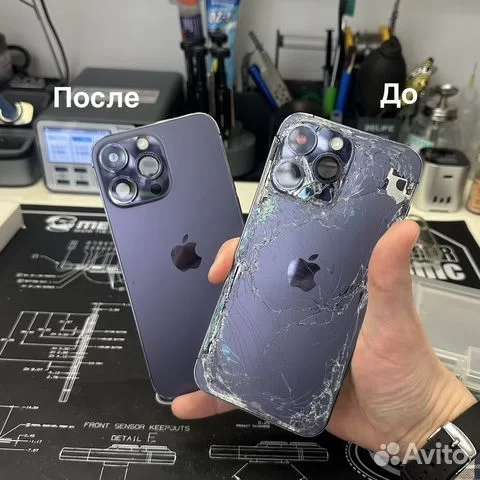 Замена задней панели: фото до и после ремонта